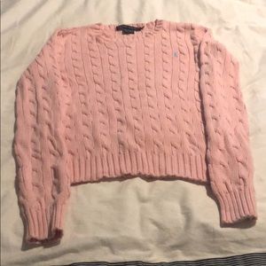 Pink Ralph Lauren sweater